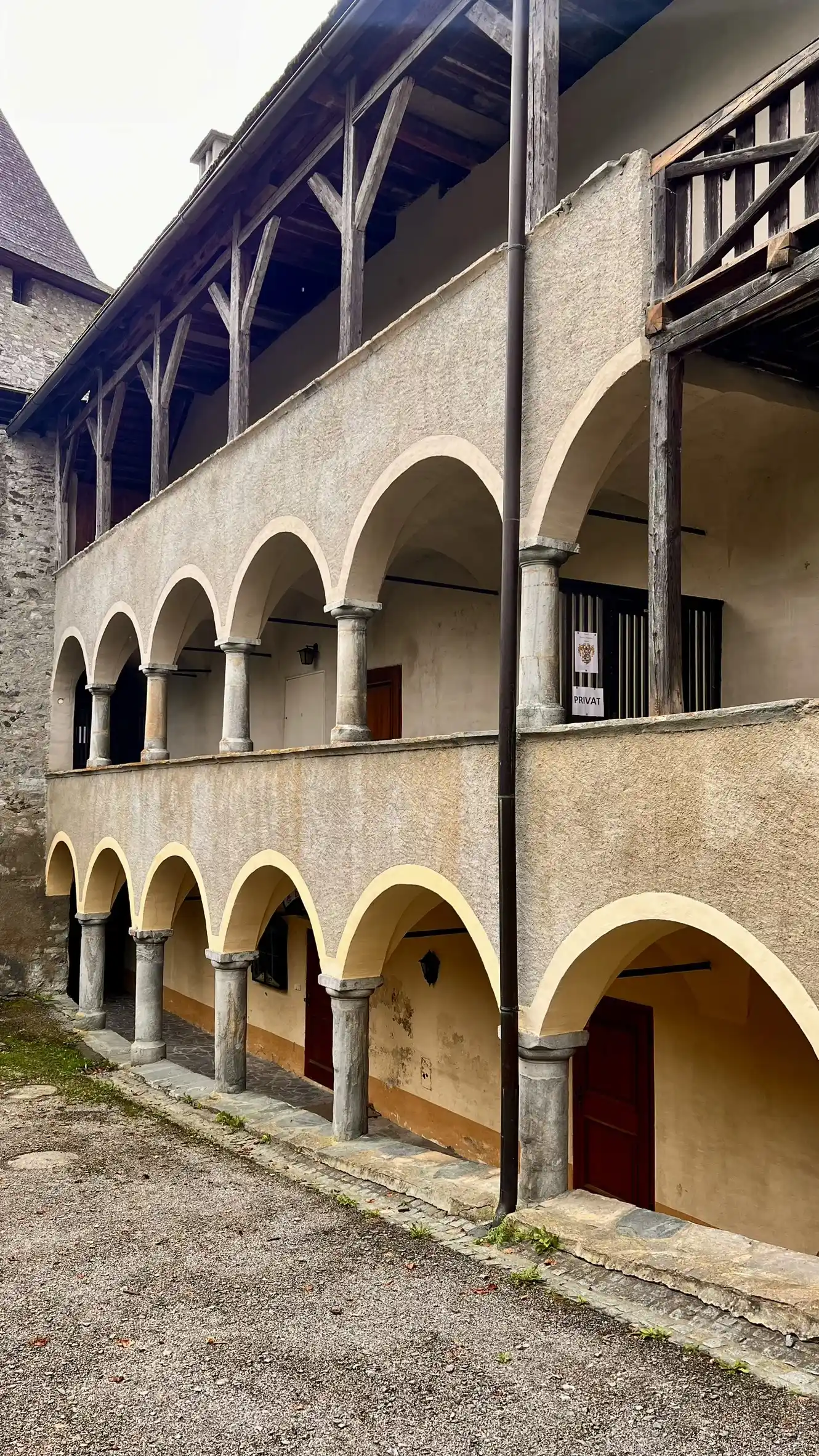 2a_Ruins of Petersberg Castle_Lower Courtyard